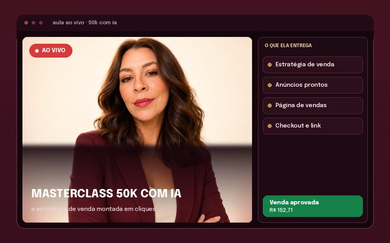 Masterclass 50K com IA